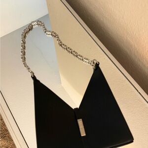 Givenchy Black Bag with Silver Chain